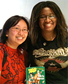 Evonne Tsang and Alitha E. Martinez with their book